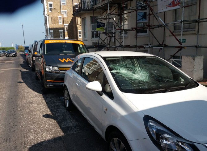 Emergency Windscreen Replacement, Vauxhall Corsa in Margate, CT9