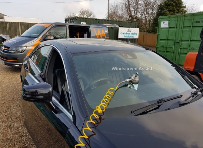 Mercedes CLS Coupe Windscreen Chip Repair Faversham ME13